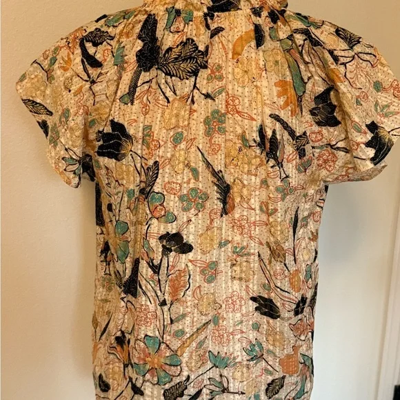 Ulla Johnson Cleo Flora Print Women's Top - Picture 10 of 13